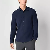 Stylus Mens Long Sleeve Regular Fit Button-Down Shirt