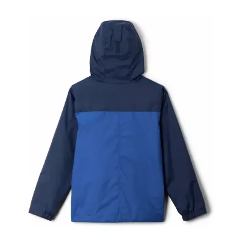 Columbia Little & Big Kid Boys Hooded Waterproof Midweight Raincoat