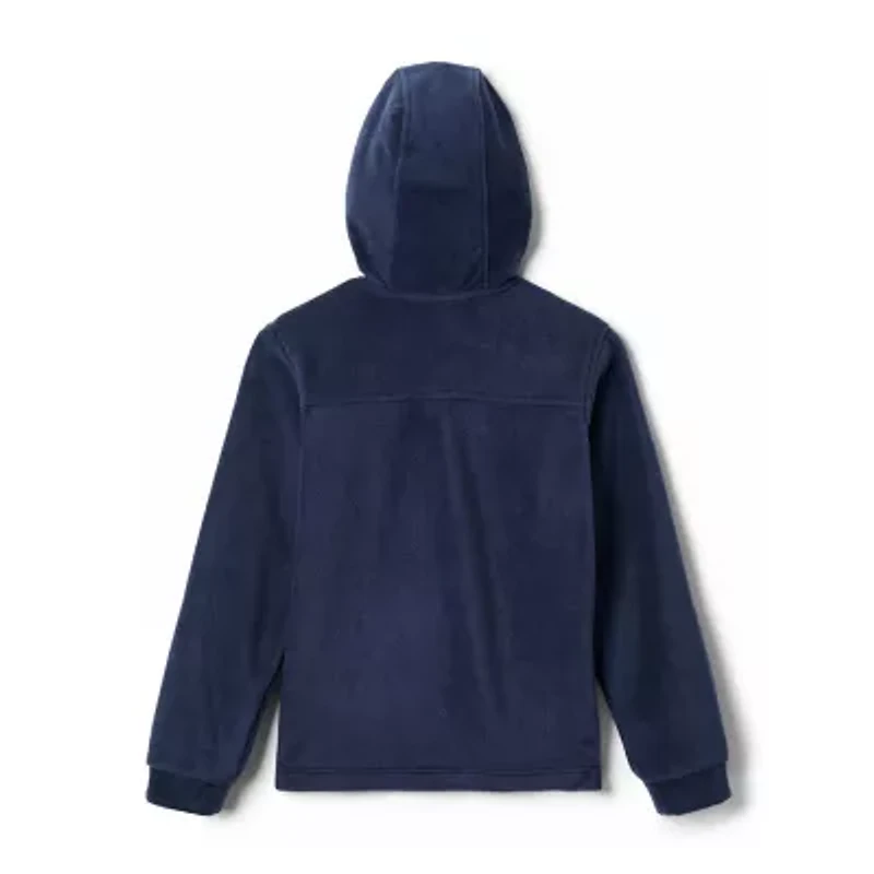 Columbia Steens Mountain Little & Big Kid Boys Fleece Hooded Lightweight Jacket
