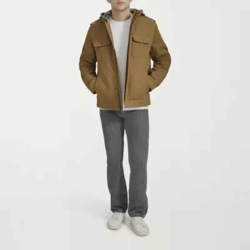 Levi's® Military Mens Hooded Midweight Work Jacket