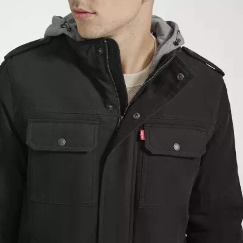 Levi's® Military Mens Hooded Midweight Work Jacket