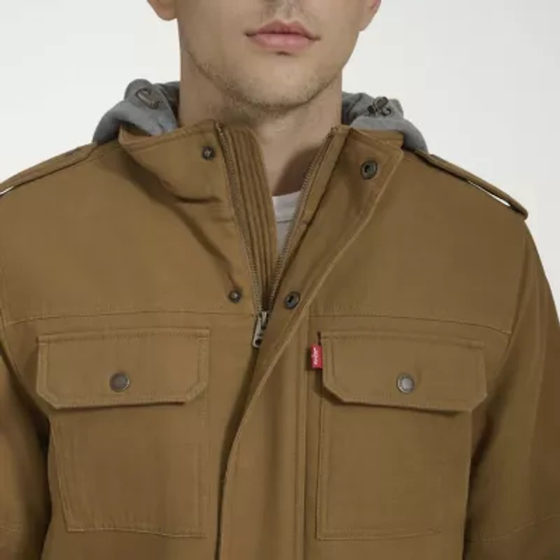 Levi's® Military Mens Hooded Midweight Work Jacket