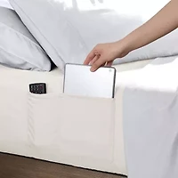 Swift Home Storage Pocket Wrinkle Resistant Fitted Sheet
