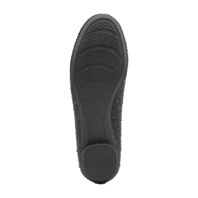 Adrienne Vittadini  Carnival Womens Round Closed Toe Ballet Flats
