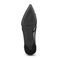 Adrienne Vittadini  Slew Womens Pointed Closed Toe Kitten Heel Pumps