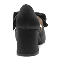 Charles David Andre Womens Pointed Closed Toe Block Heel Pumps