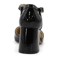 Charles David Aveena Womens Pointed Closed Toe Block Heel Pumps