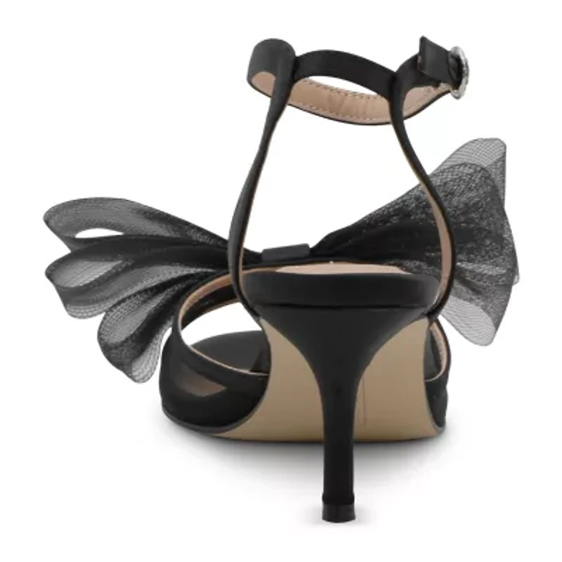 Charles David Bridges Womens Round Open Toe Stiletto Heel Pumps