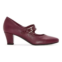 east 5th Fiddler Womens Round Block Heel Pumps