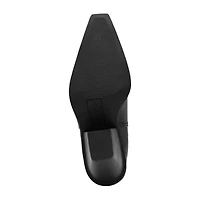 Charles By David Womens Wells Block Heel Booties