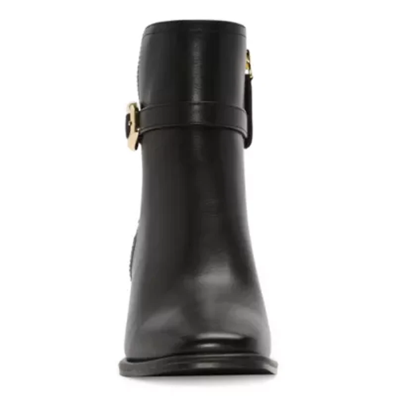 Liz Claiborne Womens Gillis Block Heel Booties