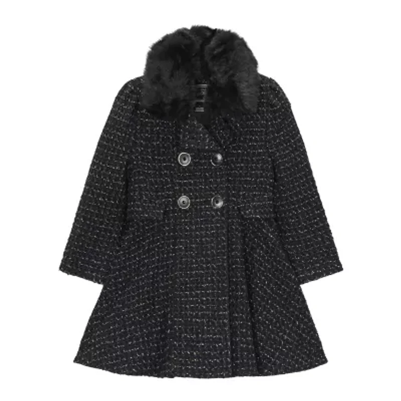 S Rothschild Big Kid Girls Midweight Softshell Coat