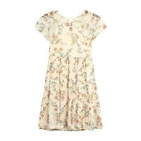Knit Works Big Kid Girls Short Sleeve 2-pc. Dress Set