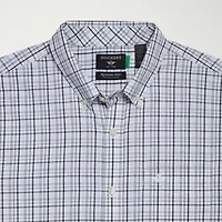 Dockers Stain Defender Mens Long Sleeve Regular Fit Button-Down Shirt