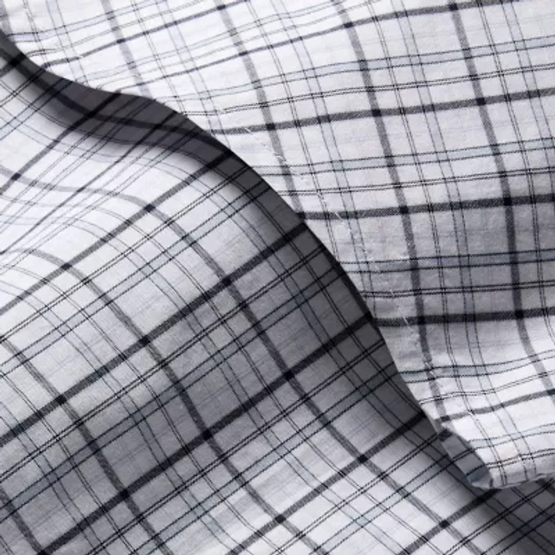 Dockers Stain Defender Mens Long Sleeve Regular Fit Button-Down Shirt