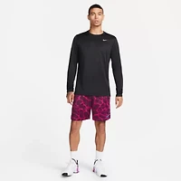 Nike Mens Crew Neck Long Sleeve Quick Dry Active T-Shirt