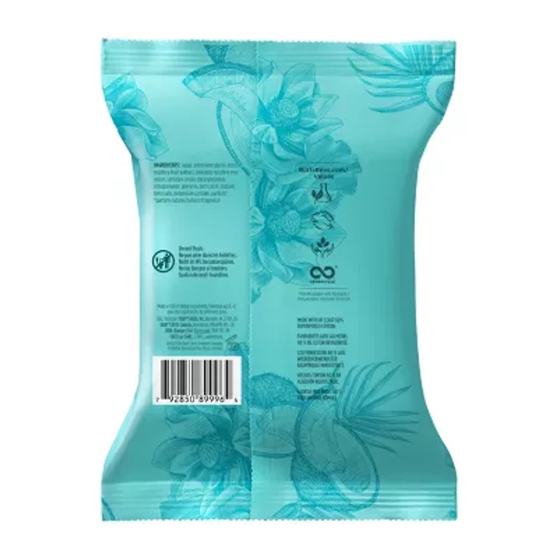 Burts Bees Micellar Coconut Lotus Facial Cleansing Towelettes