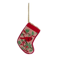 Martha Stewart Needlepoint Stocking Christmas Ornament