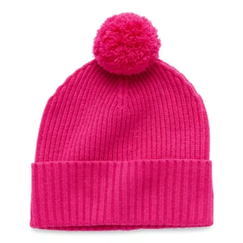 St. John's Bay Solid Womens Beanie