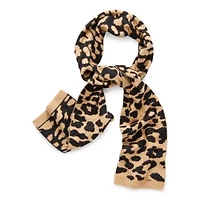 Mixit Leopard Oblong Scarf