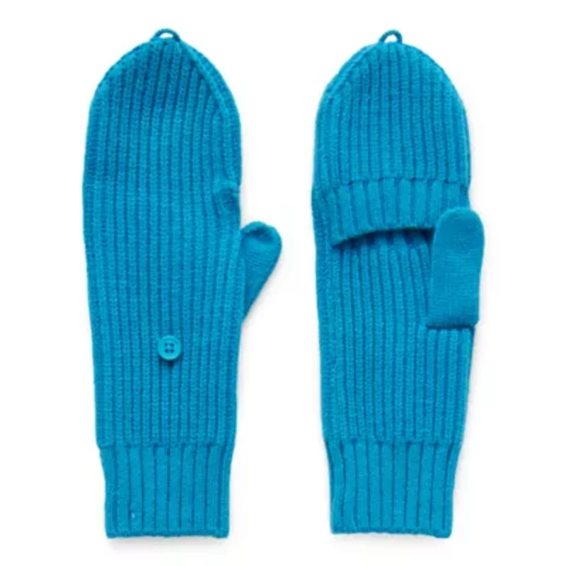 St. John's Bay Solid Pop Top Gloves
