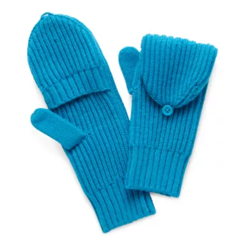 St. John's Bay Solid Pop Top Gloves