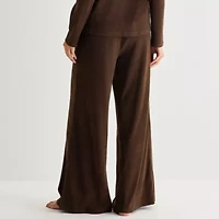 Ambrielle Womens Rib Pajama Pants