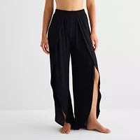 Mynah Womens Breathable Pants Swimsuit Cover-Up