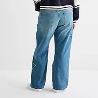 Arizona Juniors Plus Womens Low Rise Straight Leg Jean