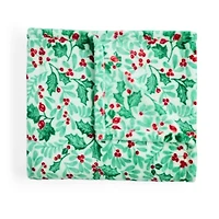 North Pole Trading Co. Holiday Velvet Plush Throw