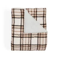 North Pole Trading Co. Mink To Sherpa Reversible Throw