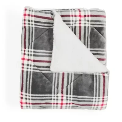 North Pole Trading Co. Mink To Sherpa Reversible Throw