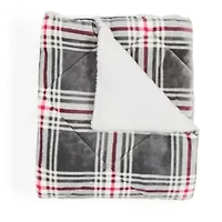 North Pole Trading Co. Mink To Sherpa Reversible Throw