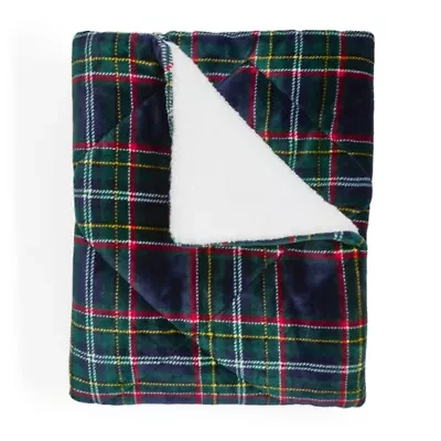 North Pole Trading Co. Mink To Sherpa Reversible Throw