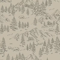 Linery Rustic Bear Reversible Quilt Set