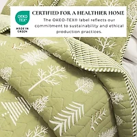 Linery Lodge Forest Reversible Quilt Set