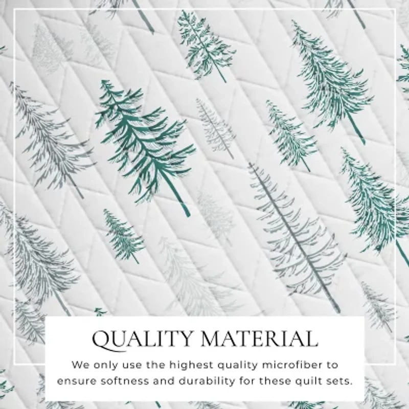 Linery Rustic Winter Quilt Set