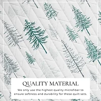 Linery Rustic Winter Quilt Set