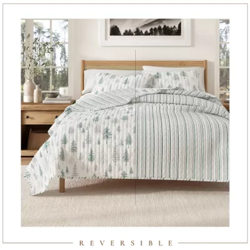 Linery Rustic Winter Quilt Set