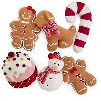 North Pole Trading Co. Gingerbread Man Figural Throw Pillow