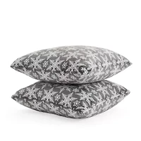 North Pole Trading Co. Holiday 2-Pack Square Throw Pillow