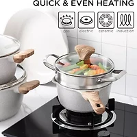 Country Kitchen 11-pc. Durable Non-Stick Cookware Set