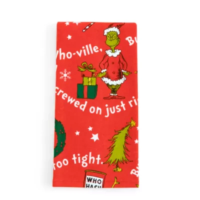 Dr. Seuss The Grinch 2-pc. Kitchen Towel Set