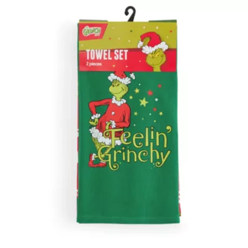 Dr. Seuss The Grinch 2-pc. Kitchen Towel Set