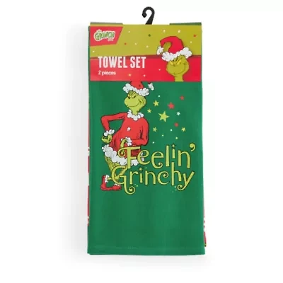 Dr. Seuss The Grinch 2-pc. Kitchen Towel Set