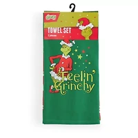 Dr. Seuss The Grinch 2-pc. Kitchen Towel Set