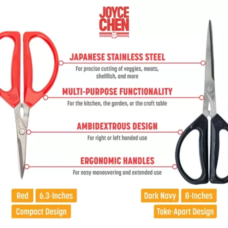 Joyce Chen Deluxe Original Unlimited 2-pc. Scissors Set