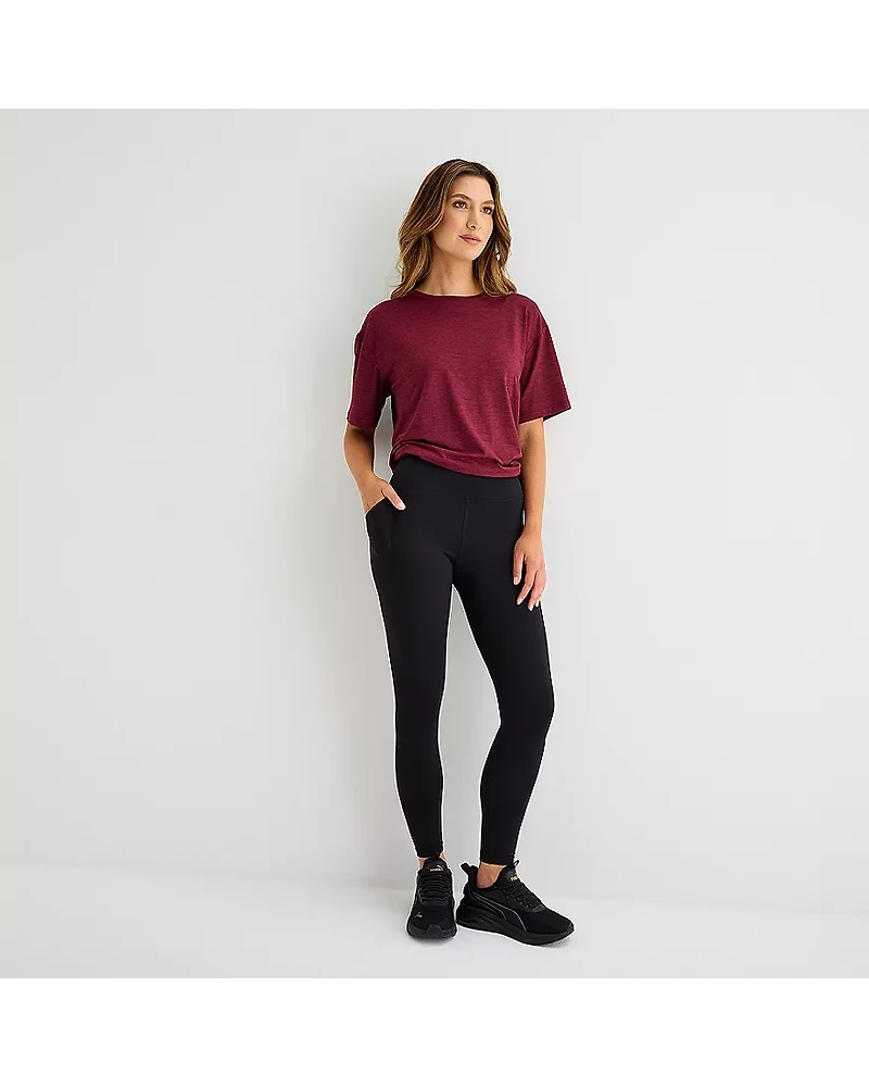 Xersion EverUltra™ Womens Quick Dry High Rise 25" 7/8 Ankle Legging