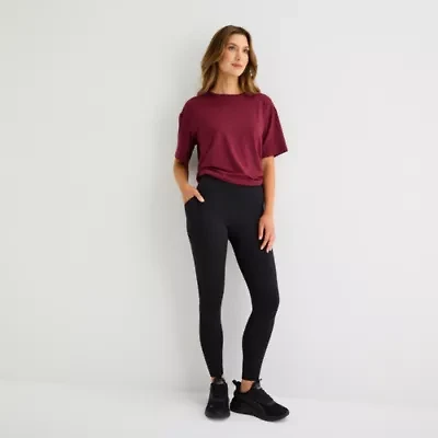 Xersion EverUltra Womens Quick Dry High Rise 25" 7/8 Ankle Legging