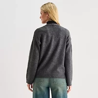 a.n.a Womens V Neck Long Sleeve Button Cardigan